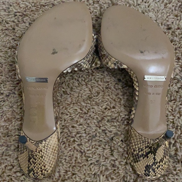Dolce & Gabbana Size 7 Sandals - Picture 3 of 8